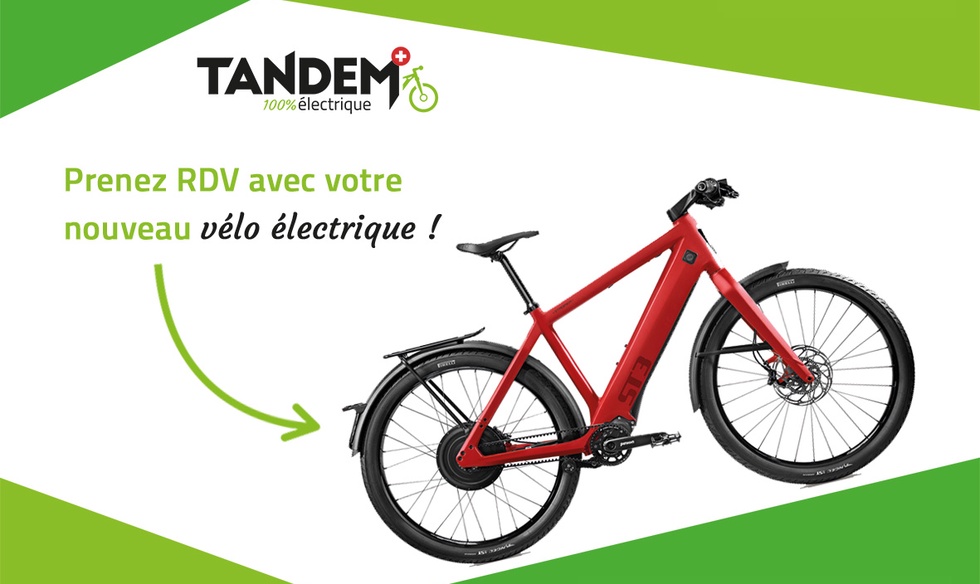 Prenez RDV pour l'achat de votre nouveau vélo électrique