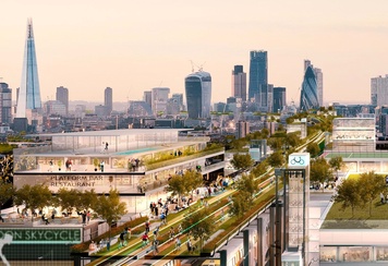 foster and partners skycycle green