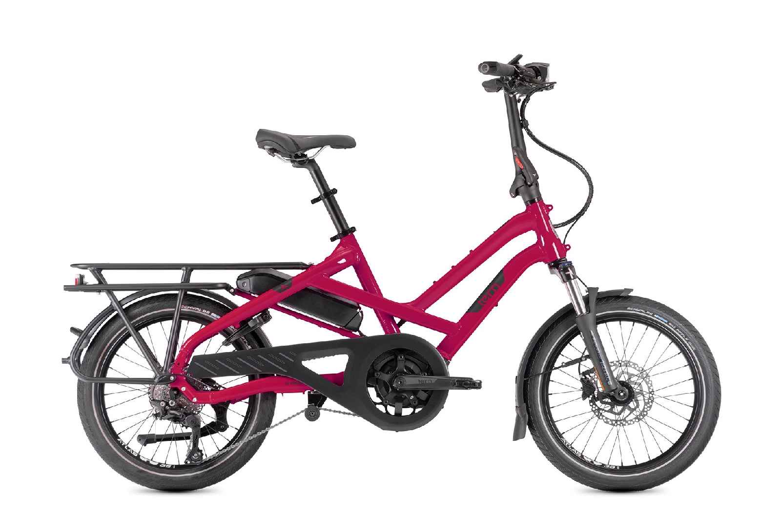 HSD P10 Dragon Fruit Cargos Velo electrique TANDEM Lausanne et Riviera. Votre specialiste 100 velo electrique
