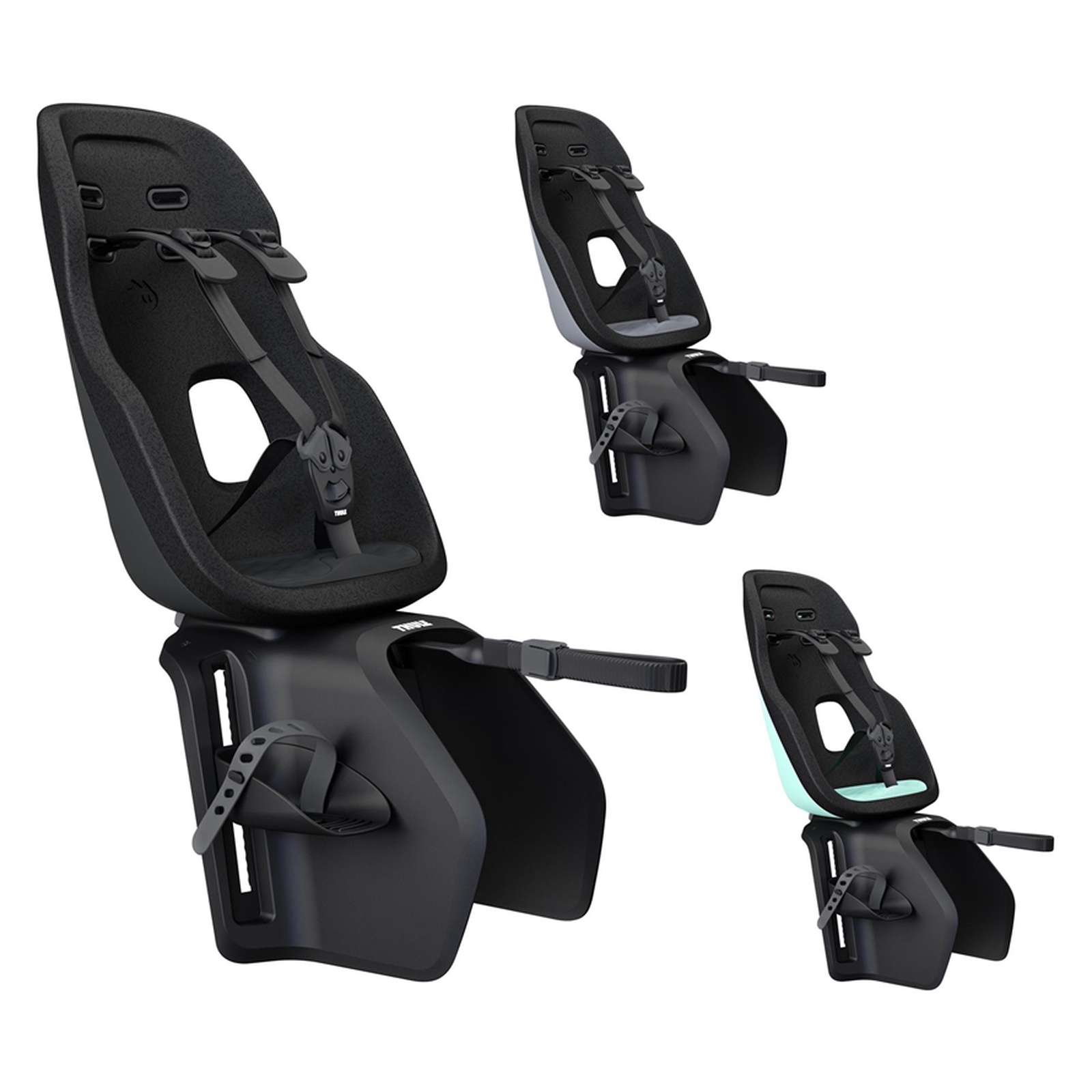 Thule Yepp Black nexxt 2 Maxi GT /BK