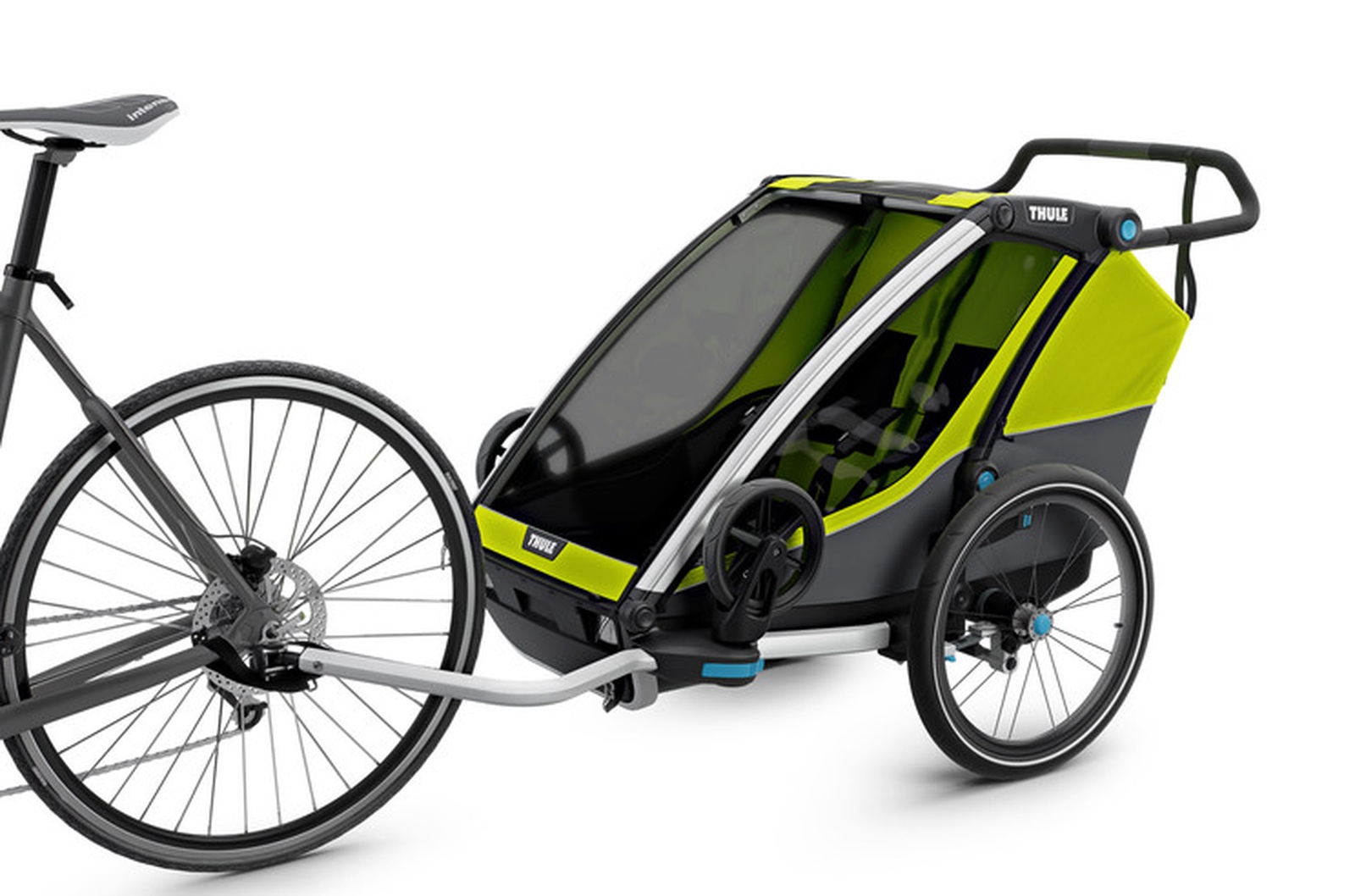 Chariot CAB 2 Thule Tandem Lausanne Vevey Tout pour le vélo