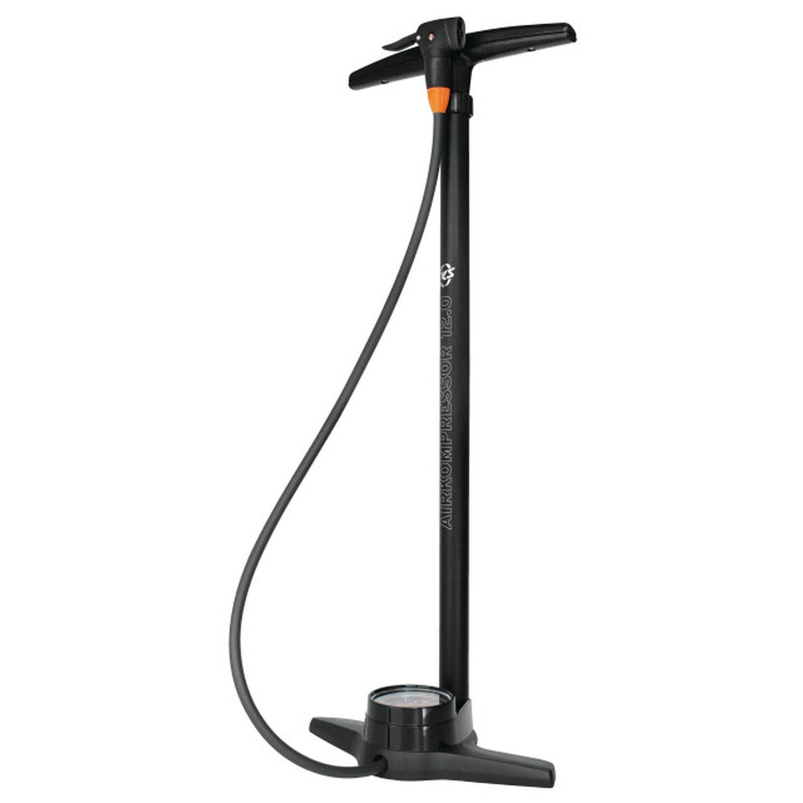Pompe à pied Airkompressor 12.0 acier multi valve avec manomètre