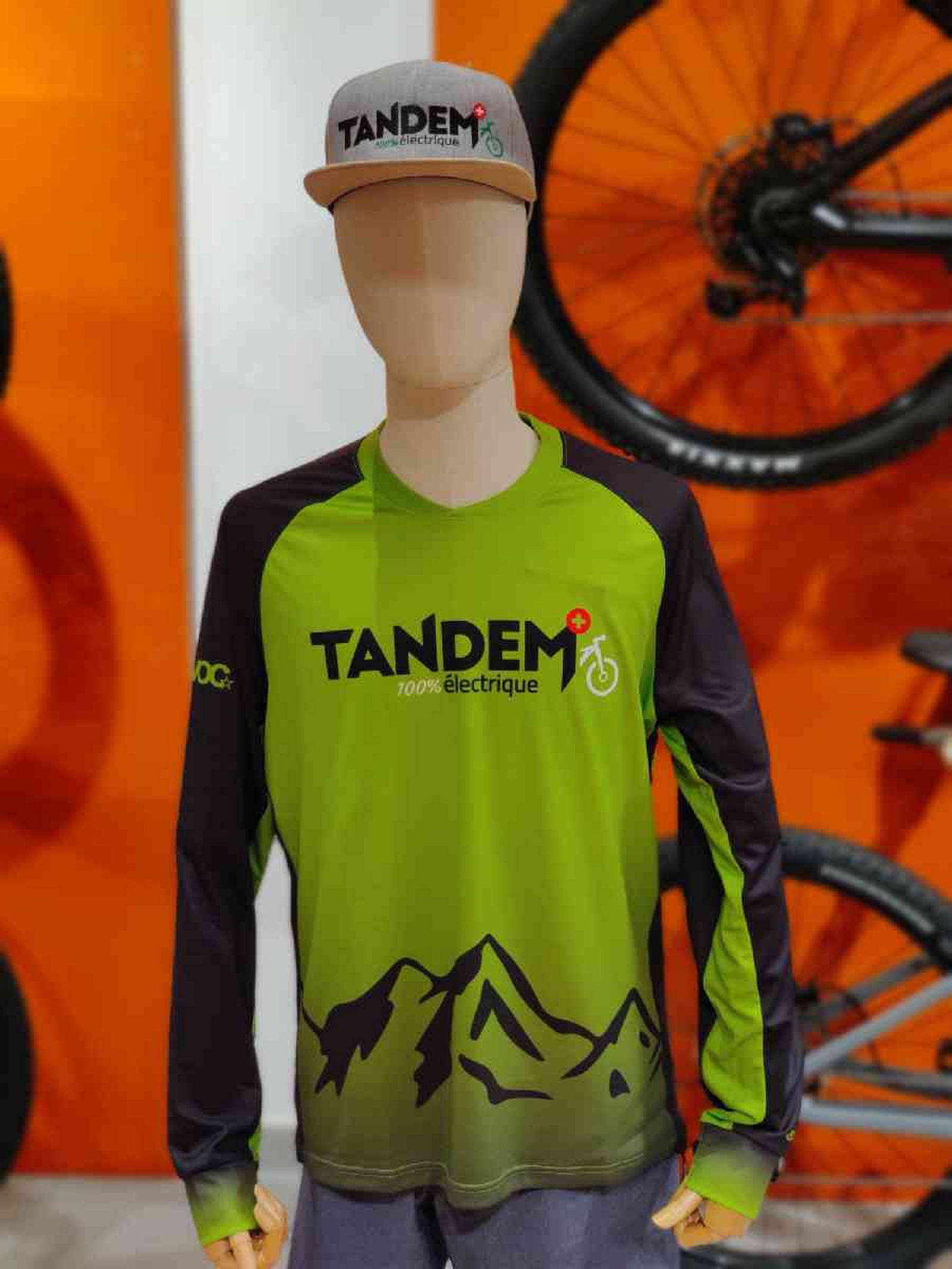 Maillot Tandem longues manches
