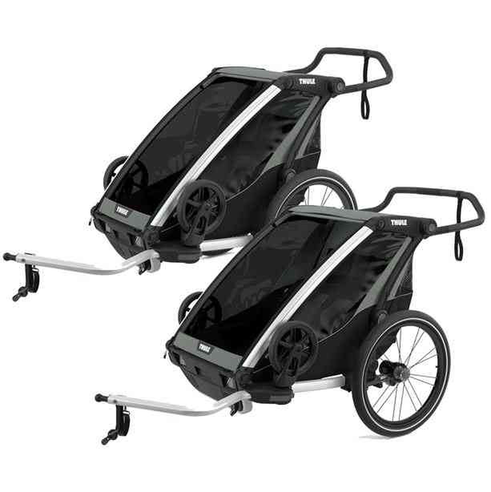 Remorque Chariot LITE 2 places Agave-black