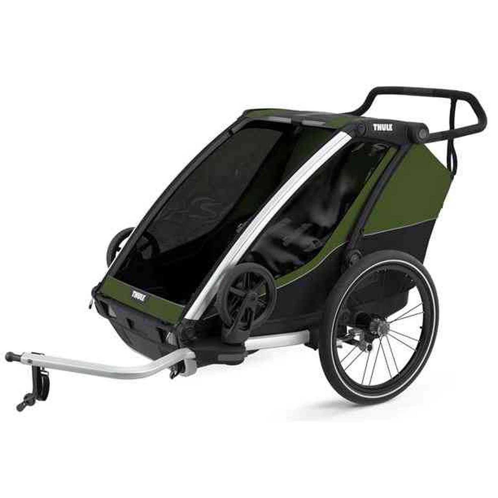 Remorque Chariot CAB 2 places Cypress Green-Black