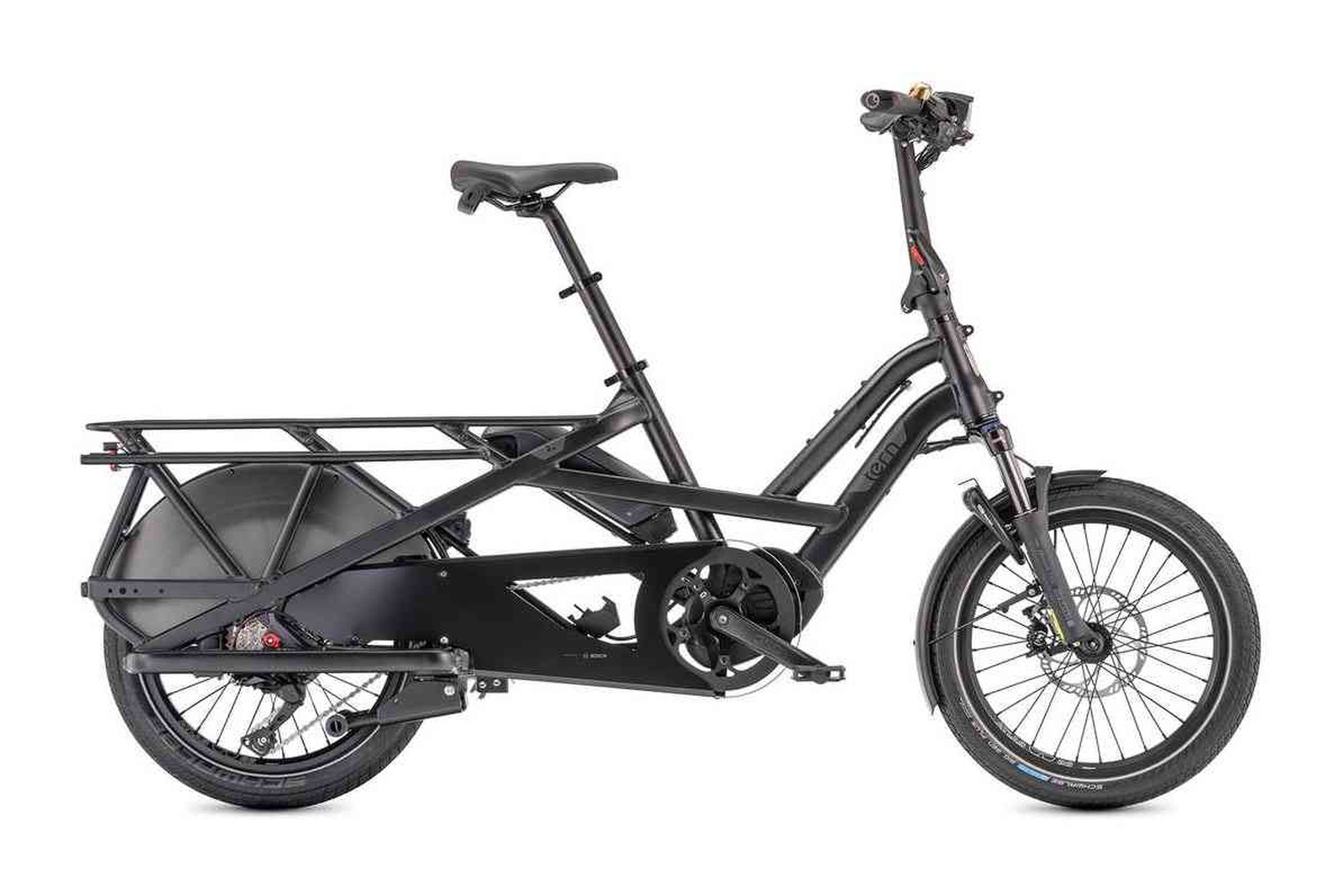 GSD S10 Satin Black Cargos Velo electrique TANDEM Lausanne