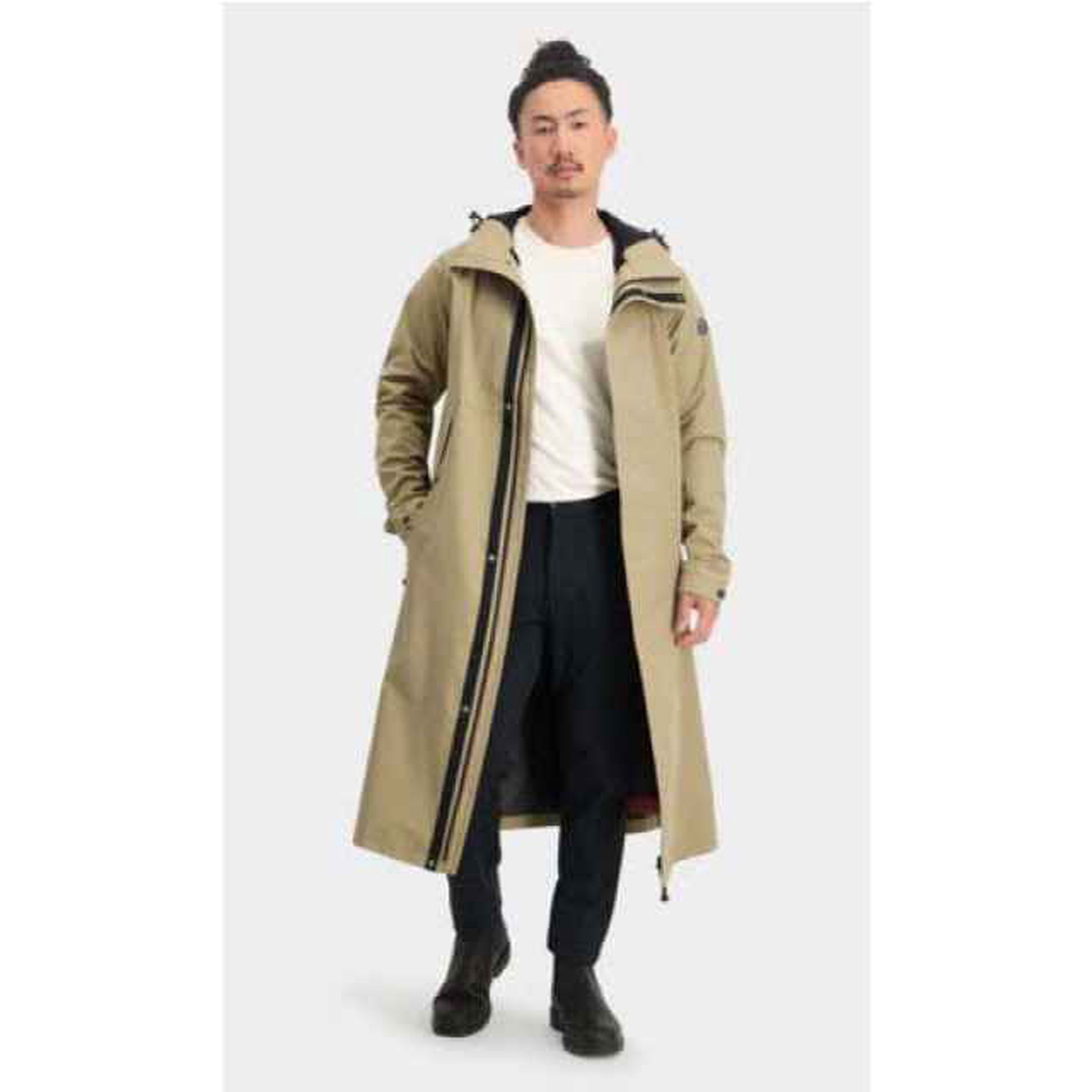 City Slicker Unisex Rain Coat Urban Outdoor lead gray