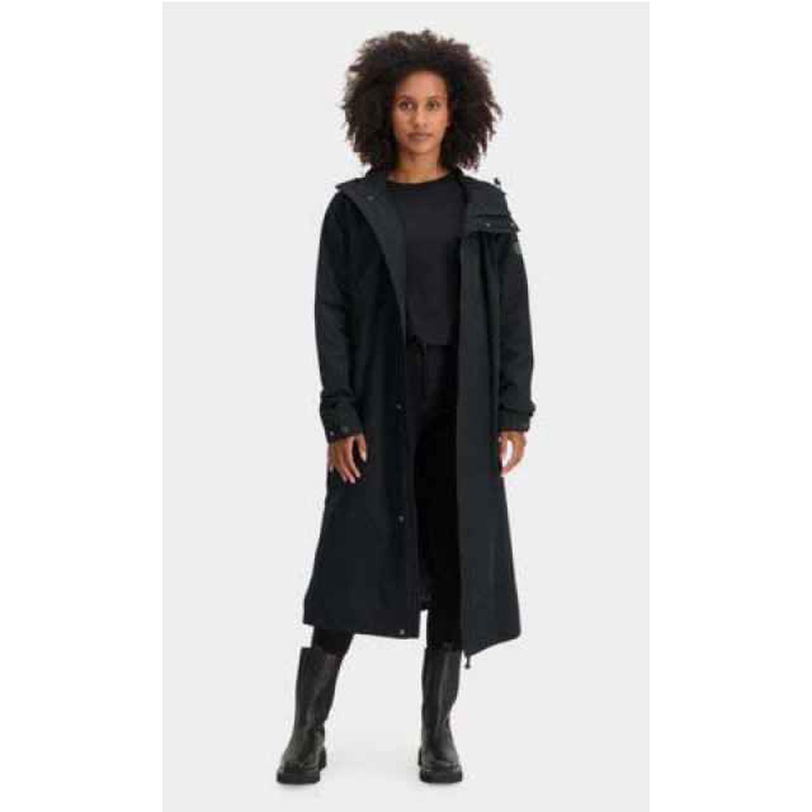 City Slicker Unisex Rain Coat Urban Outdoor black