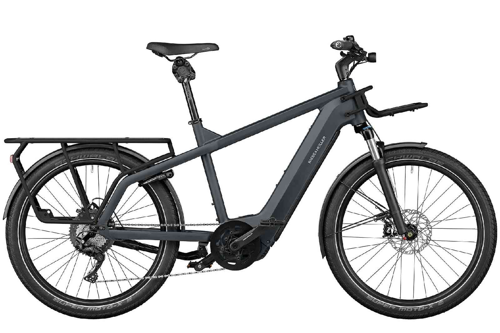 Multicharger2 GT touring 750Wh Cargos Velo electrique TANDEM Lausanne et Riviera. Votre specialiste 100 velo electrique