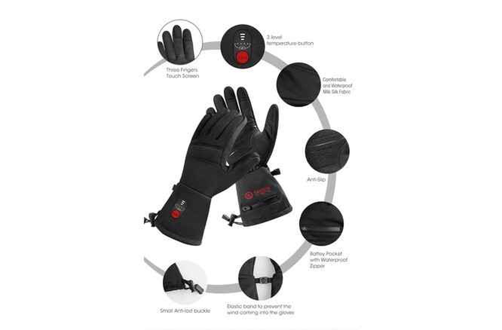 Bike Thin Thunder S18 gants chauffants