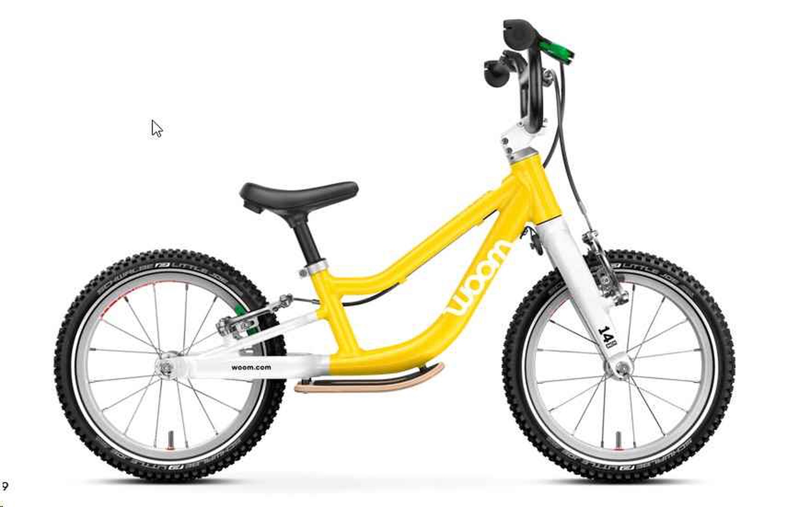 woom GO 1 Plus - 14" Draisienne