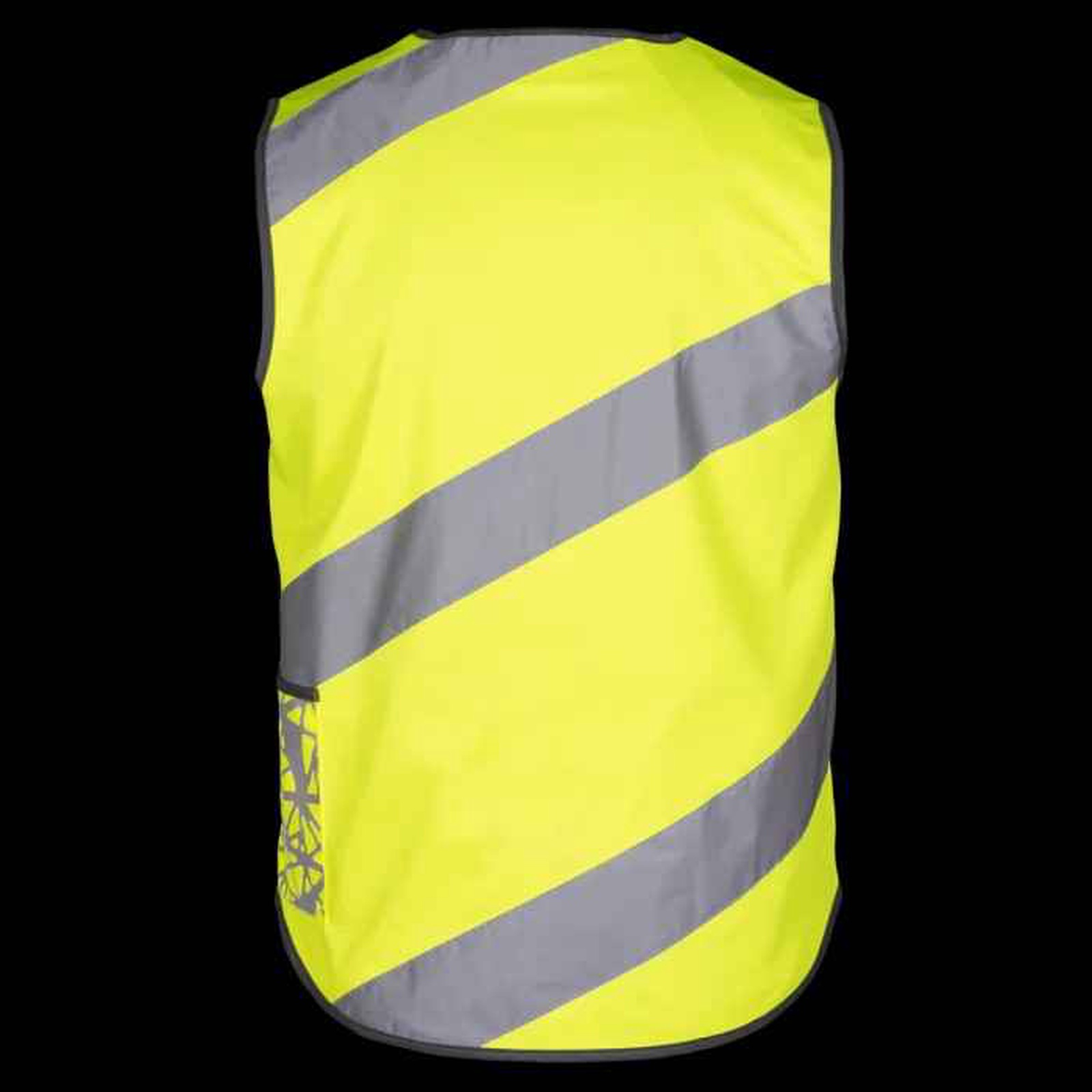 Gilet lumineux, ROADIE JACKET, jaune