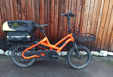 Tern HSD P10 Smart System 545wh avec accessoires (vélo test orange)