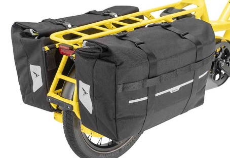 Sacoches 52L chacune, noir, paire, pour Tern GSD
