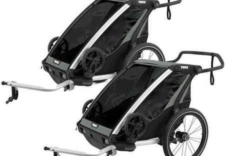 Remorque Chariot LITE 2 places Agave-black