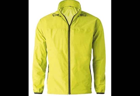 Veste de pluie unisex jaune fluo