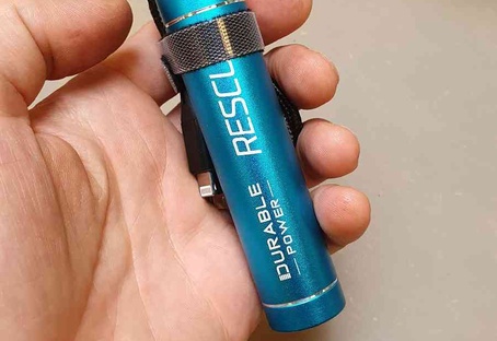 Rescue - Mini powerbank fait avec des cellules de batteries de vélos électriques