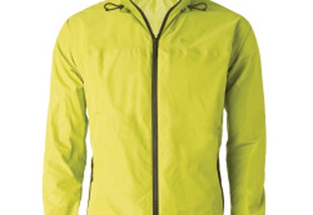 Veste de pluie unisex jaune fluo